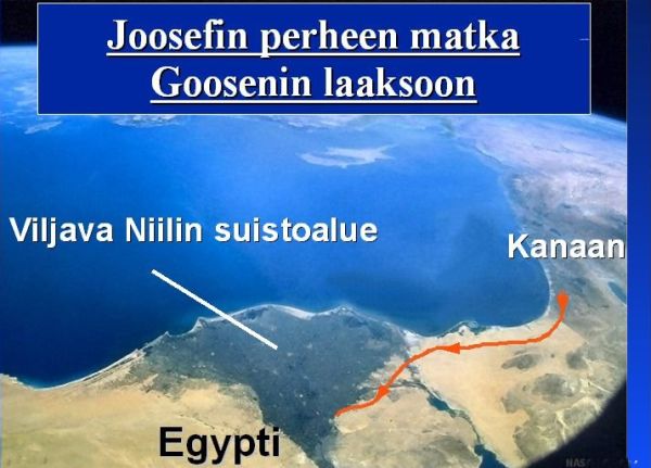 Joosefin perheen matka Egyptiin